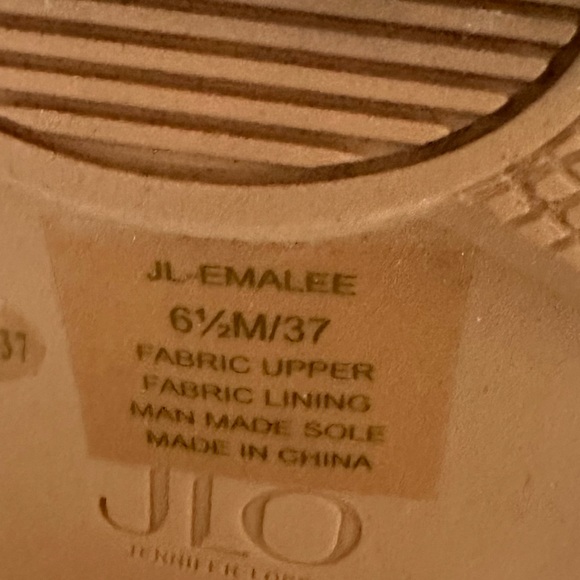 JLO emalee bootie. Taupe. Size 6.5 worn one time. In excellent condition. - Picture 5 of 5